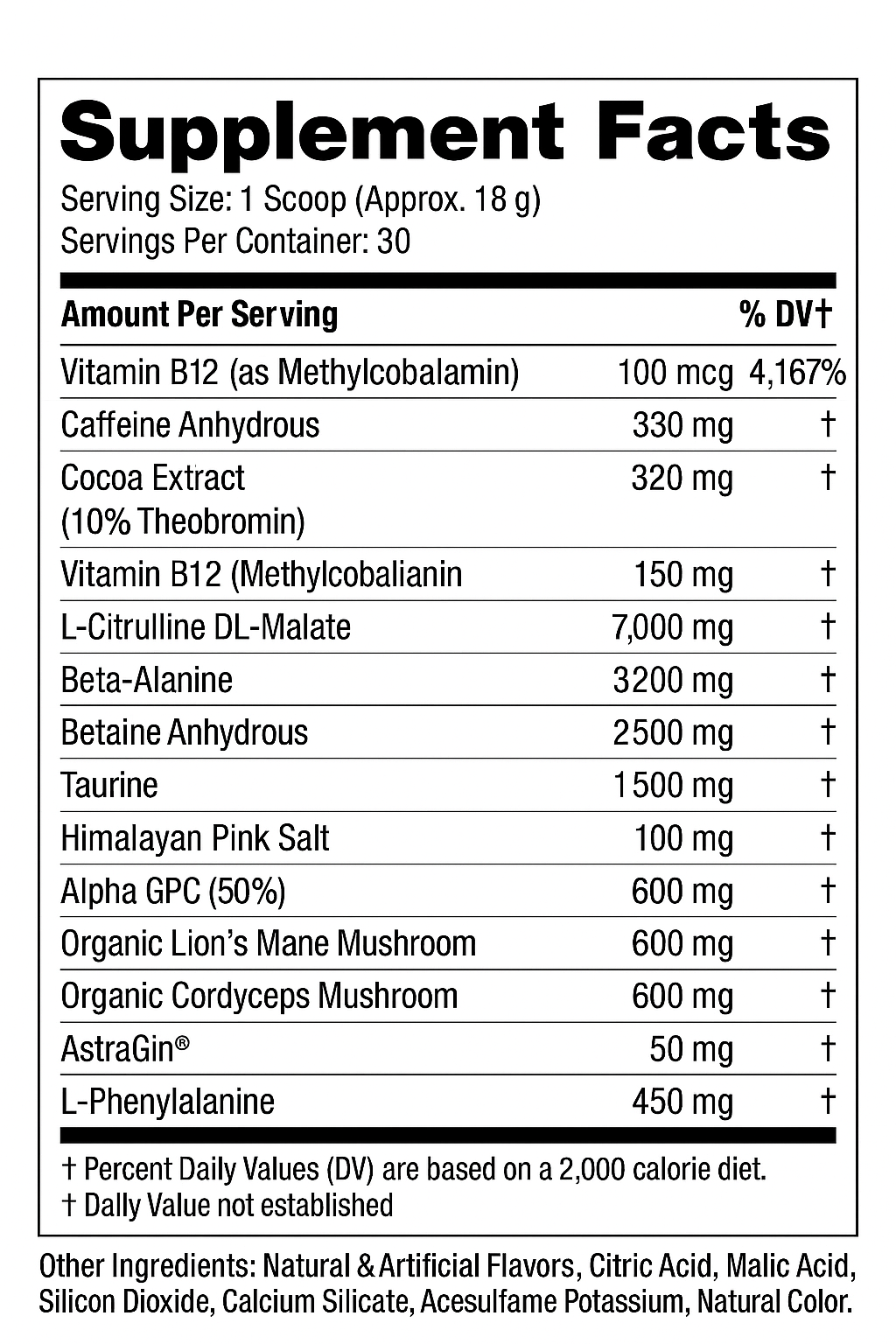 Tropical Blitz - Pre Workout