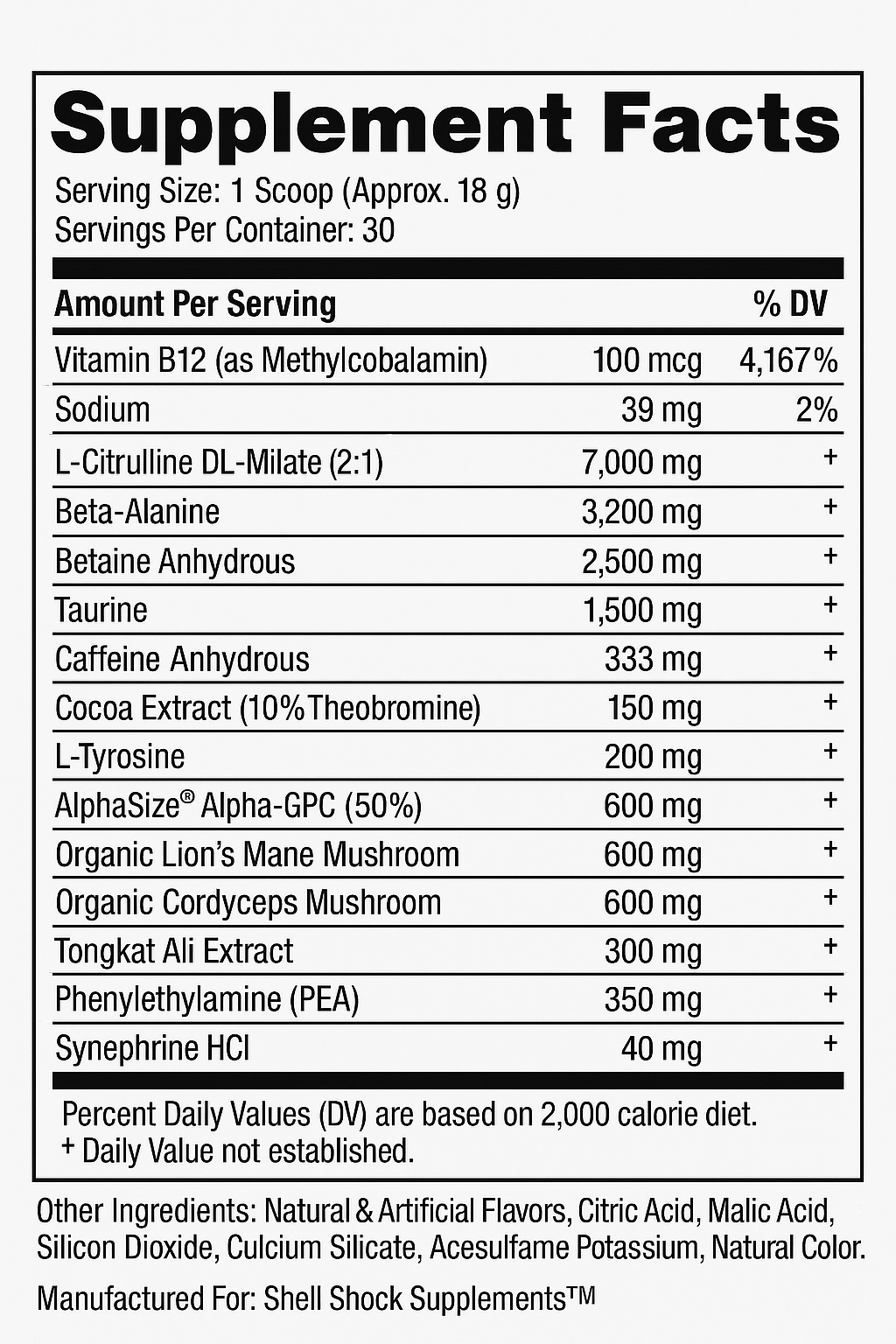 Warrior Watermelon Pre-Workout