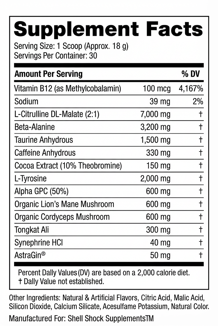 Tropical Blitz - Pre Workout