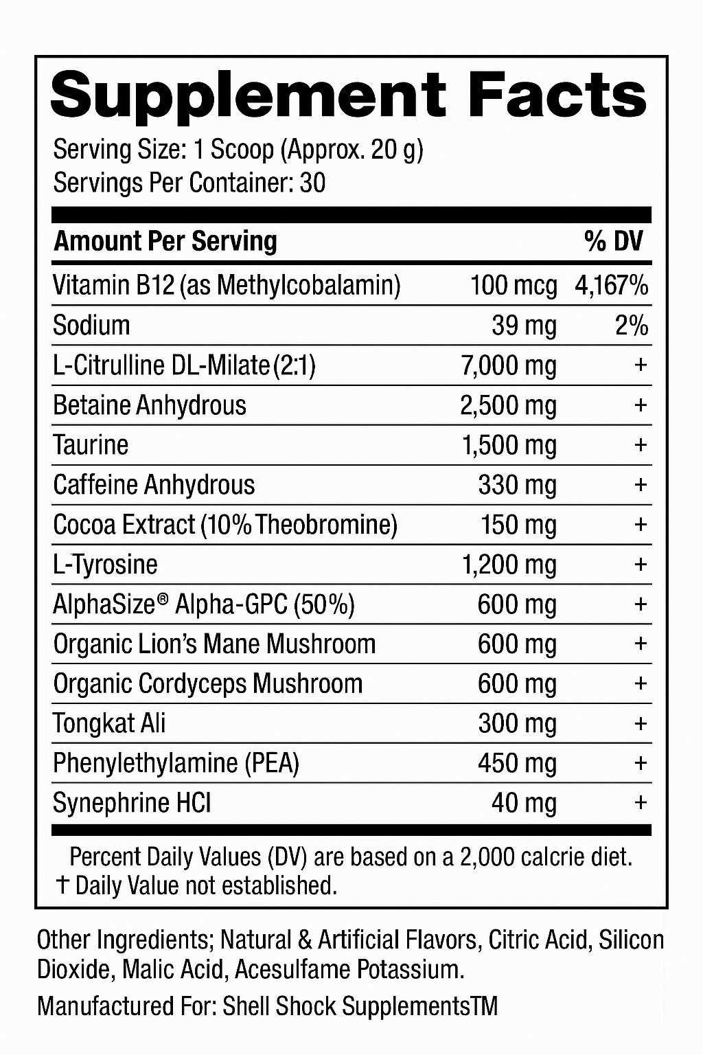 Tropical Blitz - Pre Workout